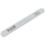 Lima Unghie Rettangolare _142, colore: grigio chiaro, elementi laterali: viola, dimensioni: 178*19*4 mm, con logo Kodi Professional