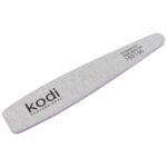 Lima Unghie _146 a Forma Conica, colore: grigio chiaro, elementi laterali: viola, dimensioni: 178*32*4 mm, con logo Kodi Professional