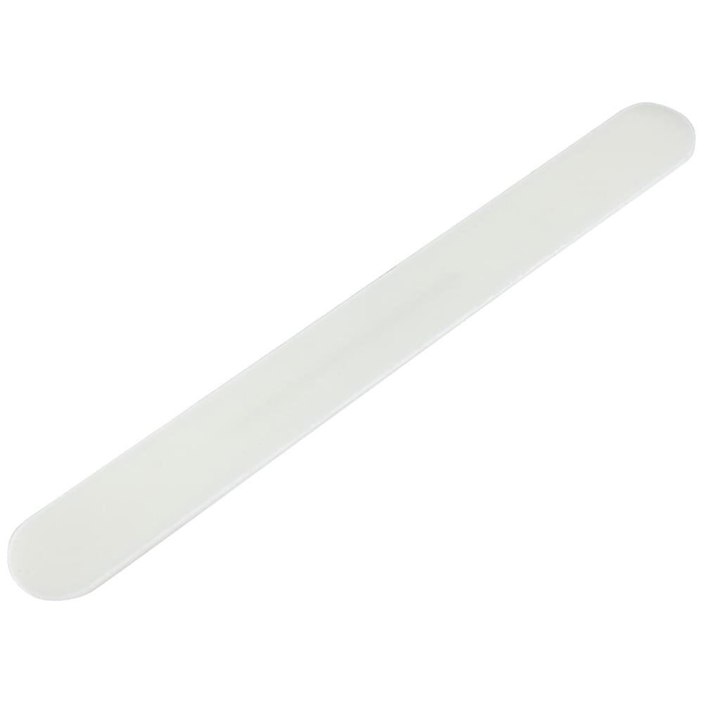 №187-1000x1000 _187 Base in plastica per lima unghie rettangolare da manicure, colore: bianco - immagine 1