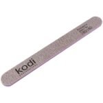 Lima Unghie Rettangolare _81, colore: marrone, dimensioni: 178*19*4 mm, con logo Kodi Professional