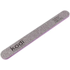 Lima Unghie Rettangolare _85, colore: marrone, dimensioni: 178*19*4 mm, con logo Kodi Professional