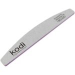 Lima Unghie _95 a Forma di "Crescente", colore: grigio, elementi laterali: viola, dimensioni: 178*28*4 mm, con logo Kodi Professional