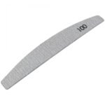 _177 Abrasivo sostituibile a forma di "Crescent" per base da manicure, Abrasivit 100, colore: grigio (25 pz/confezione)