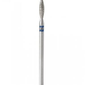 P862m025 (punta fresa diamante fiamma, d = 2,5 mm)