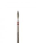 P864f023 (punta fresa diamante fiamma semispenta, d = 2,3 mm, lunghezza parte lavorante 11,0 mm)