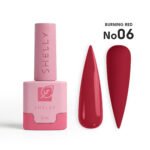 Gel polish 06 Burning Red Shelly 12 ml