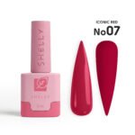 Gel polish 07 Iconic Red Shelly 12 ml