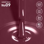 Gel polish 09 Garnet Night Shelly 12 ml - immagine 2