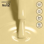 Gel polish 12 Lemon Sorbet Shelly 12 ml - immagine 2