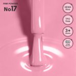 Gel polish 17 Pink Powder Shelly 12 ml - immagine 2