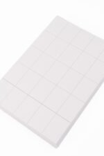 Set buffer per unghie Shelly 180/240 bianco, 50 pz - immagine 2