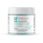 Sale da bagno con allantoina, estratto di tè verde e rosmarino Shelly 550 g